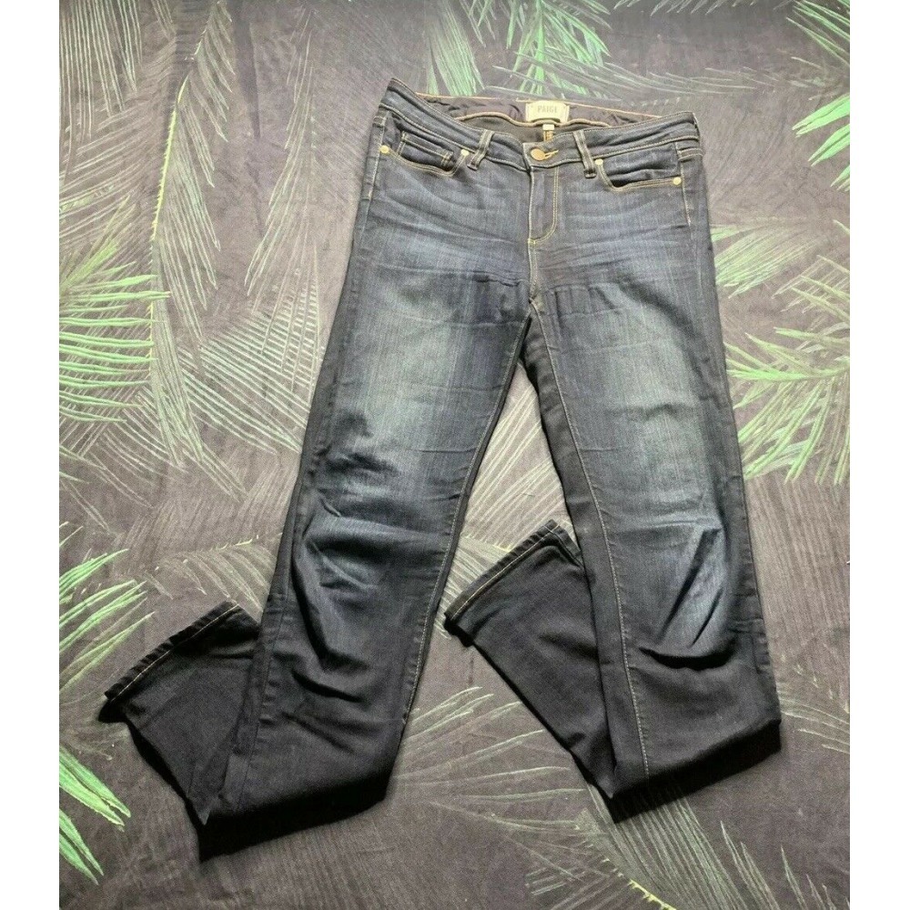 PAIGE Skinny Skyline Dark Wash jeans 28